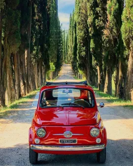 Tuscany Fiat 500 Vintage Tour